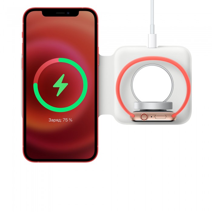 Двойное зарядное устройство Apple MagSafe