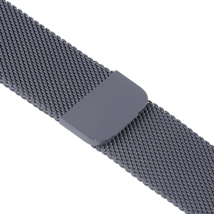 Браслет миланский сетчатый для Apple Watch 38/40 мм, тёмно-серый цвет