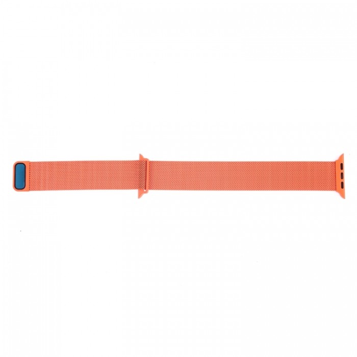 Браслет миланский сетчатый для Apple Watch 38/40 мм, оранжевый цвет