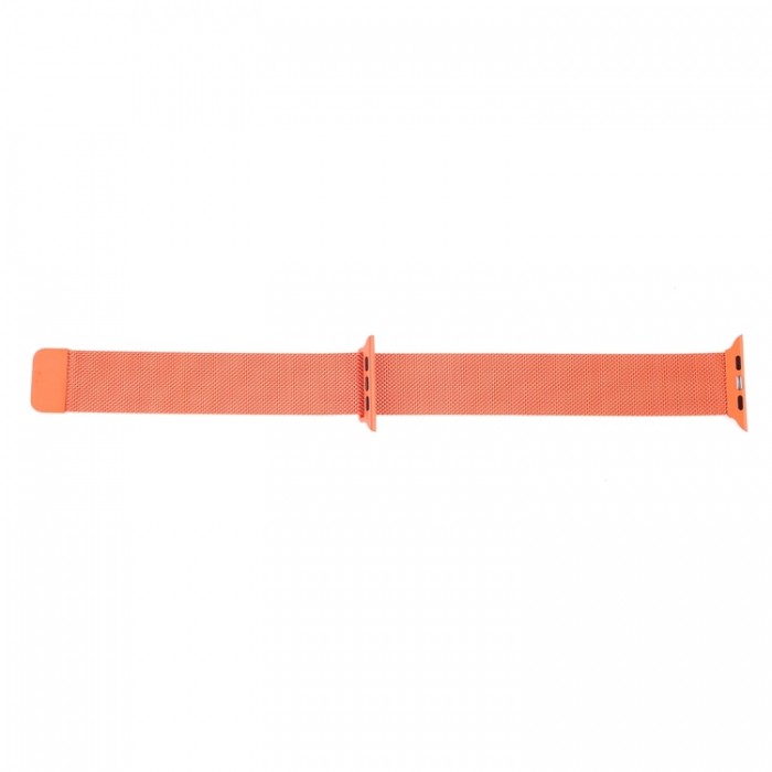 Браслет миланский сетчатый для Apple Watch 42/44 мм, оранжевый цвет