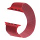 Браслет миланский сетчатый для Apple Watch 38/40 мм, красный цвет