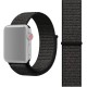 Ремешок из нейлона с застёжкой-липучкой для Apple Watch 38/40 мм, чёрный цвет