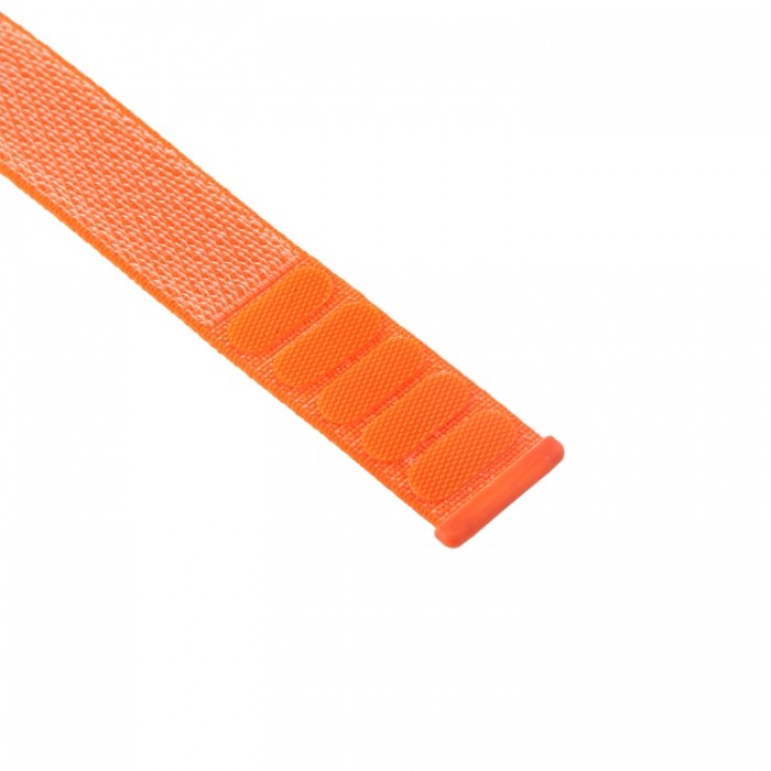 Ремешок из нейлона с застёжкой-липучкой для Apple Watch 38/40 мм, оранжевый цвет