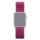 Ремешок из нейлона с застёжкой-липучкой для Apple Watch 42/44 мм, сиреневый цвет