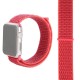 Ремешок из нейлона с застёжкой-липучкой для Apple Watch 42/44 мм, красный цвет