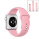 Ремешок спортивный для Apple Watch 38/40 мм, розовый цвет