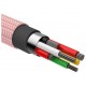 Кабель Baseus Shining Cable With Jet Metal USB - Lightning, розовый цвет