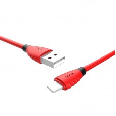 Кабель Hoco X27 USB-A/Lightning 2.4A (1.2 м), красный цвет