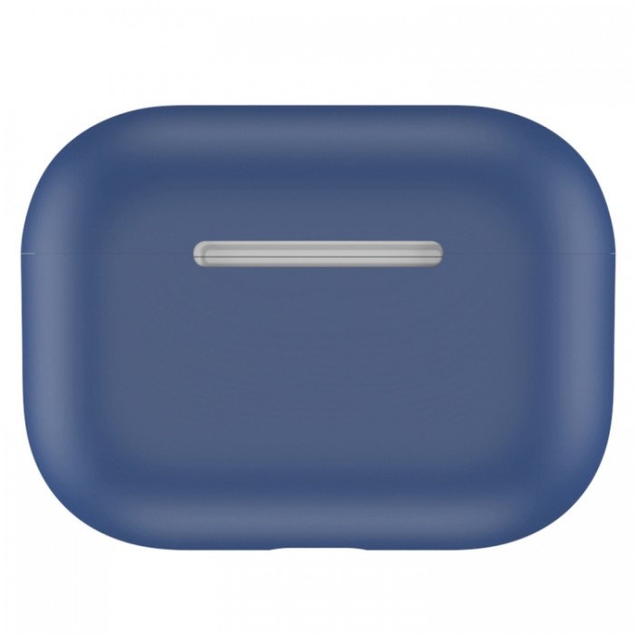 Чехол силиконовый для AirPods Pro, синий цвет