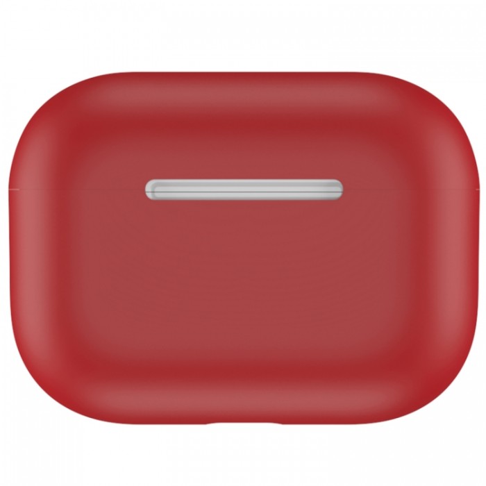 Чехол силиконовый для AirPods Pro, красный цвет