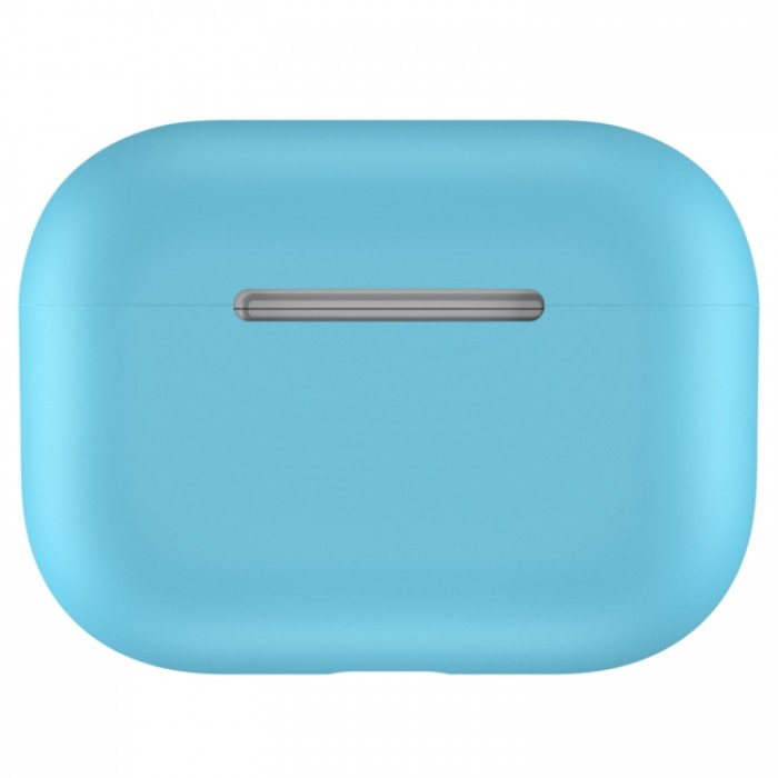 Чехол силиконовый для AirPods Pro, голубой цвет