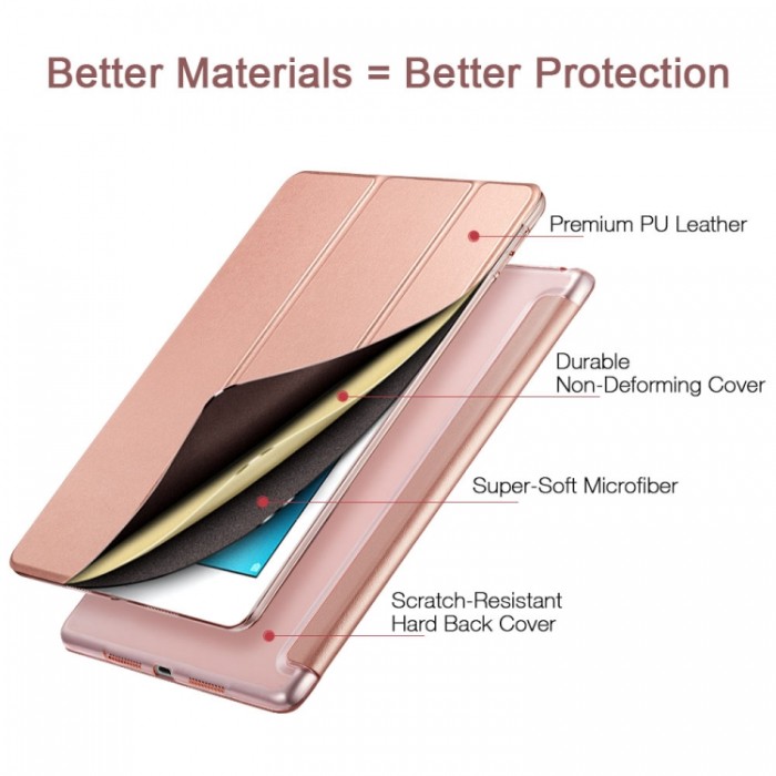 Чехол ESR Color для iPad Air 2019, розовый цвет