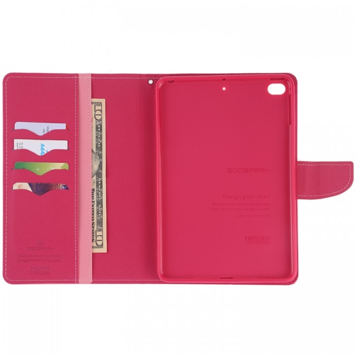 Чехол Mercury Goospery Fancy Diary Case для iPad mini 2019, розовый цвет
