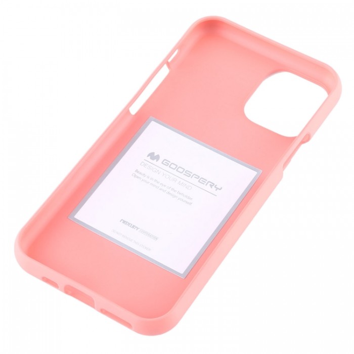 Чехол Mercury Goospery Soft Feeling для iPhone 11 Pro Max, розовый цвет