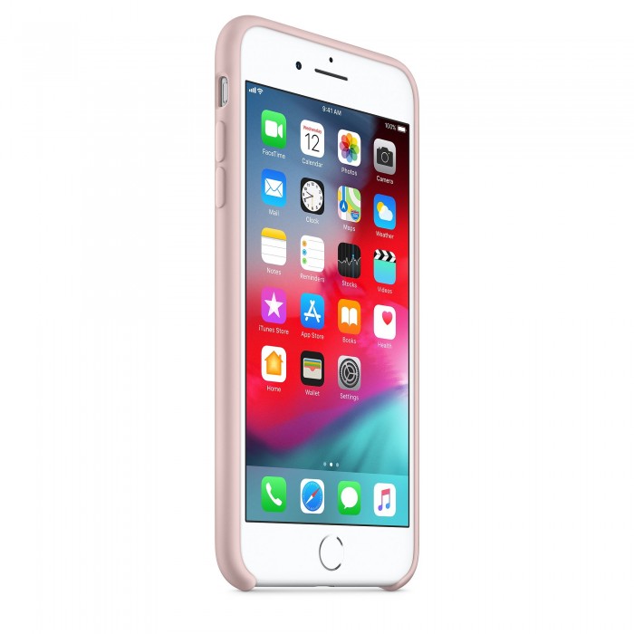 Чехол силиконовый Silicone Case для iPhone 7 Plus/8 Plus, цвет «розовый песок»