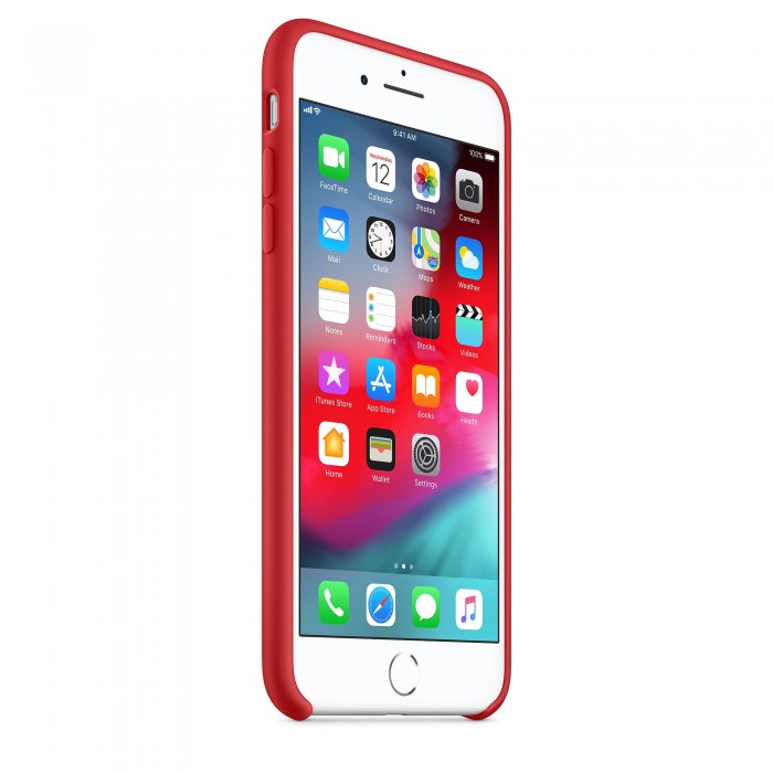 Чехол силиконовый Silicone Case для iPhone 7 Plus/8 Plus, (PRODUCT)RED