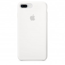 Чехол силиконовый Silicone Case для iPhone 7 Plus/8 Plus, белый цвет