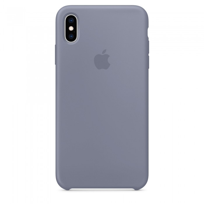 Чехол силиконовый Silicone Case для iPhone XS Max, цвет «тёмная лаванда»