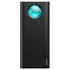 Внешний аккумулятор Baseus Amblight Quick Charge Digital Display Power Bank PD3.0+QC3.0 30000mAh, чёрный цвет