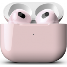 Apple AirPods 3 Color, глянцевый пастельно-розовый цвет