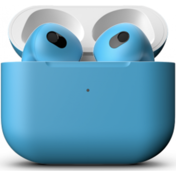 Apple AirPods 3 Color, матовый голубой цвет