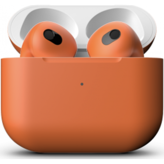 Apple AirPods 3 Color, матовый оранжевый цвет