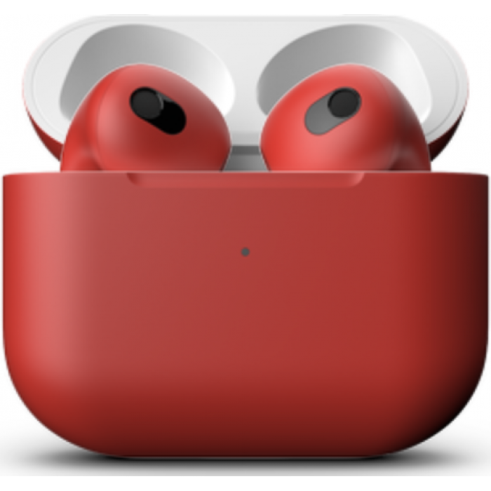 Apple AirPods 3 Color, матовый красный цвет