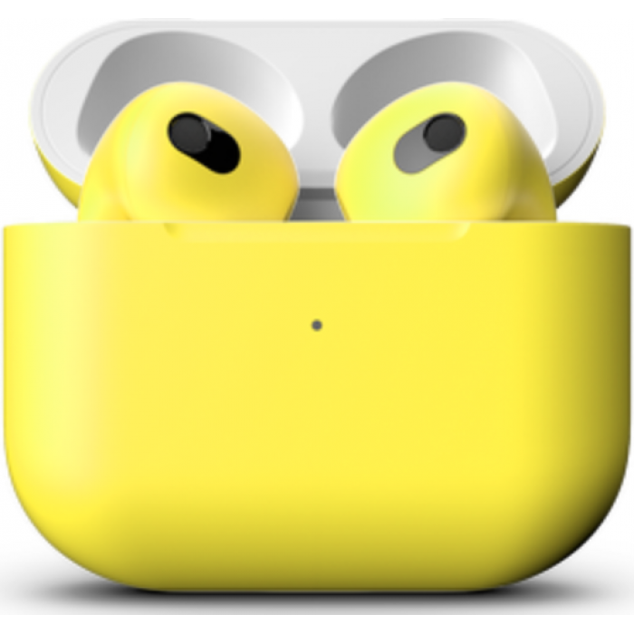 Apple AirPods 3 Color, матовый жёлтый цвет