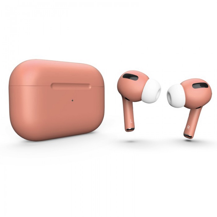 Apple AirPods Pro Color, матовый кораллово-розовый цвет