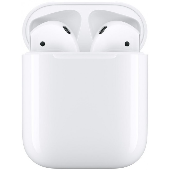 Apple AirPods 2 (с беспроводным зарядным футляром)