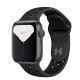 Apple Watch Nike Series 5, 40 мм, корпус из алюминия цвета «серый космос», спортивный ремешок Nike цвета «антрацитовый/чёрный»