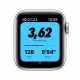 Apple Watch Series 6 GPS 40мм Aluminum Case with Nike Sport Band, серебристый/чистая платина/черный
