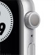 Apple Watch Series 6 GPS 44мм Aluminum Case with Nike Sport Band, серебристый/чистая платина/черный