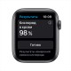 Apple Watch Series 6 GPS 44мм Aluminum Case with Nike Sport Band, серый космос/антрацитовый/черный