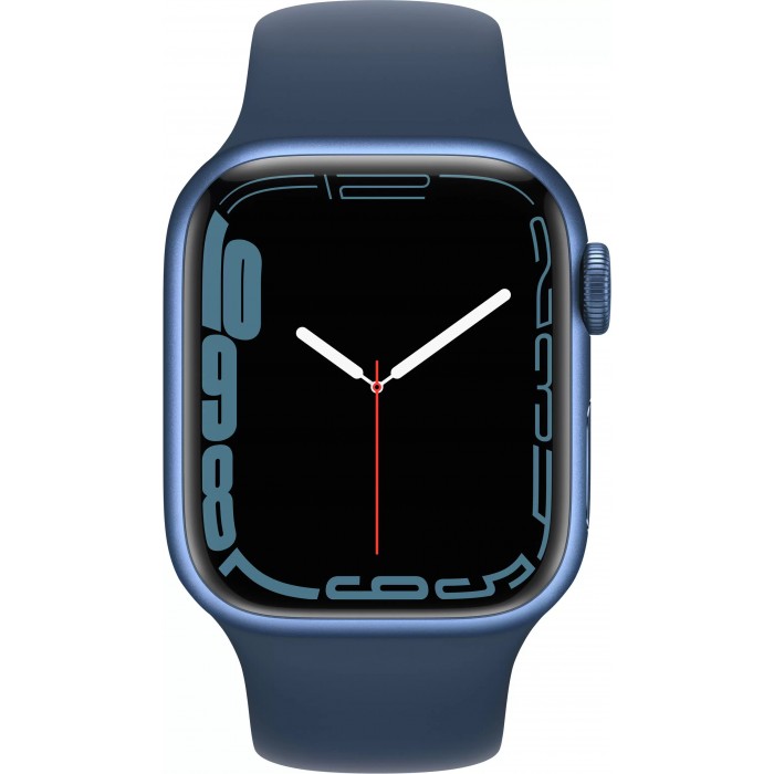 Apple Watch Series 7 41mm Aluminium with Sport Band, синий омут