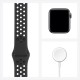 Apple Watch SE GPS 40мм Aluminum Case with Nike Sport Band, серый космос/антрацитовый/черный