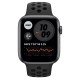 Apple Watch SE GPS 44мм Aluminum Case with Nike Sport Band, серый космос/антрацитовый/черный