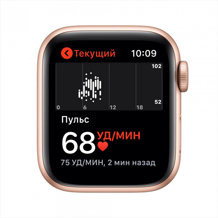 Apple Watch SE GPS 40мм Aluminum Case with Sport Band, золотистый/розовый песок