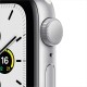 Apple Watch SE GPS 40мм Aluminum Case with Sport Band, серебристый/белый
