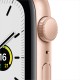 Apple Watch SE GPS 44мм Aluminum Case with Sport Band, золотистый/розовый песок