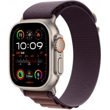 Apple Watch Ultra 2, GPS + Cellular, титановый корпус 49 мм, ремешок Alpine цвета индиго
