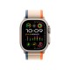 Apple Watch Ultra 2, GPS + Cellular, титановый корпус 49 мм, ремешок Trail оранжевого/бежевого цвета