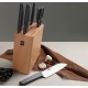 Набор Xiaomi Fire kitchen 4 ножа и ножницы с подставкой