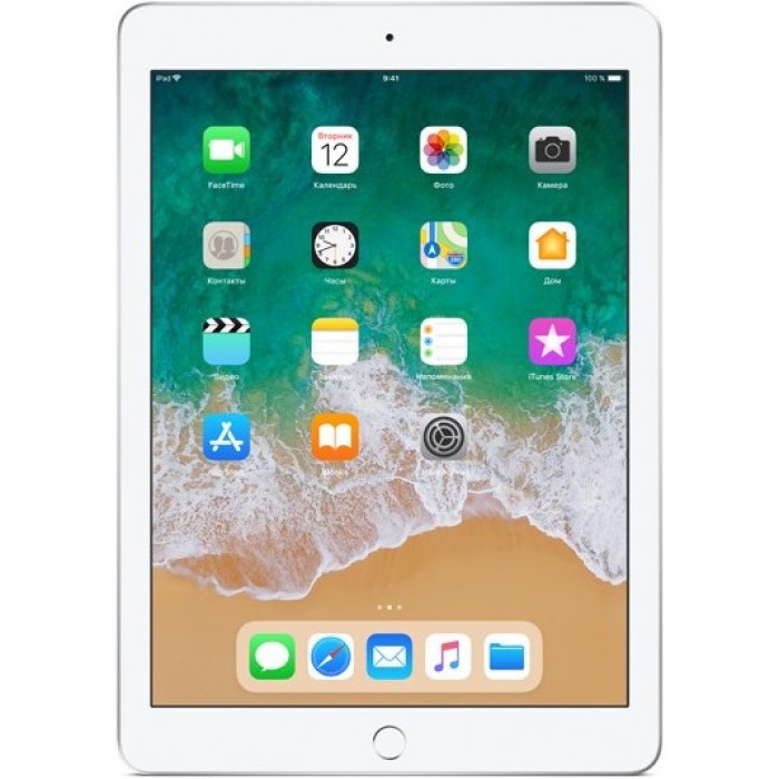 iPad (2018) Wi-Fi 128 ГБ серебристый