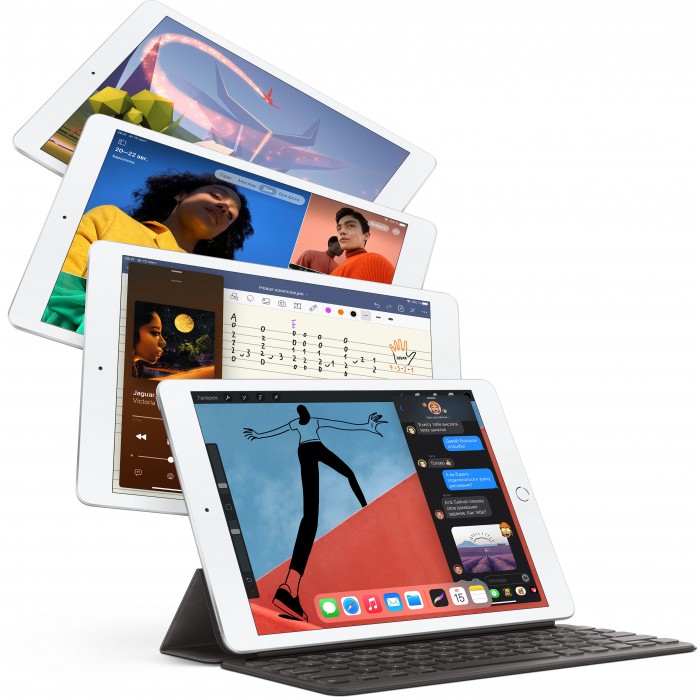 iPad (2020) 32Gb Wi-Fi + Cellular серебристый
