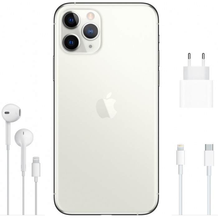 iPhone 11 Pro Max (Dual SIM) 512 ГБ серебристый